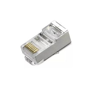 Conector Jack RJ45 Blindado CAT